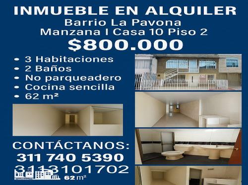 Barrio La Pavona manzana I casa 10 piso 2